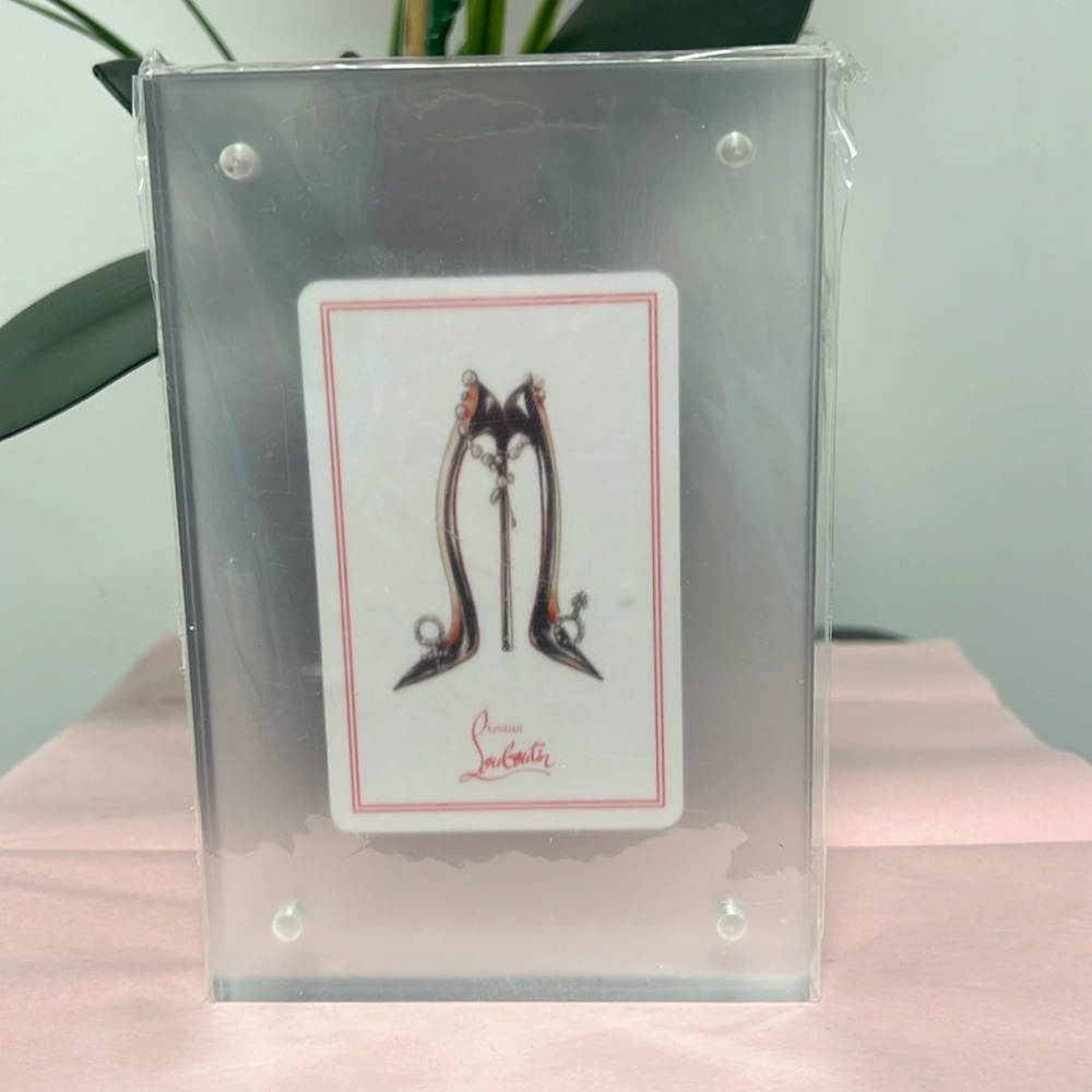Framed Luxury Poker Card-NEW